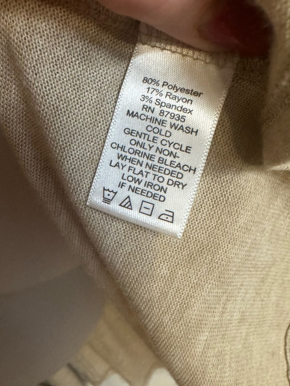 LOGO by Lori Goldstein Open-Front Longer Cardigan w/Back Detail PLUS: 1X #14 - Picture 7 of 9
